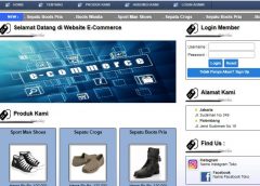 Source Code Online Shop Sepatu PHP – Script