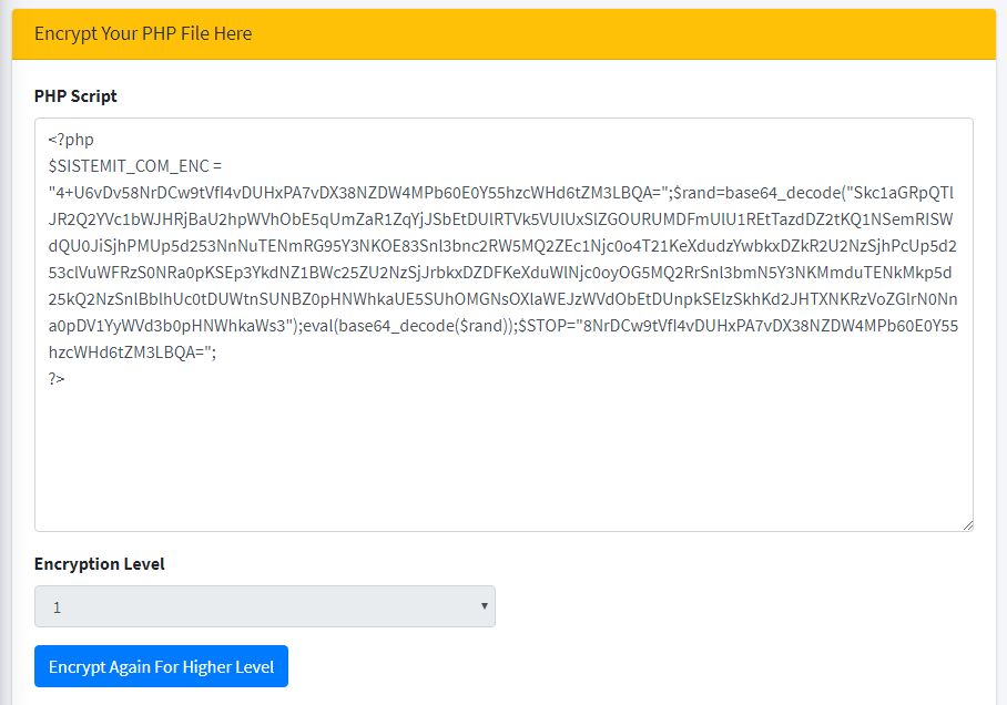 Cara Enkripsi File PHP agar Tidak Mudah Ditiru Orang Lain