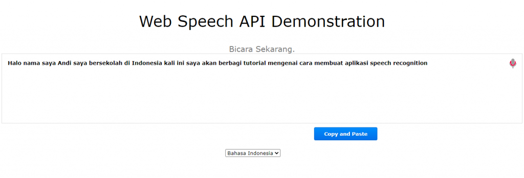 Speech recognition could not start. Speech recognition could not start because the language configuration is not supported.