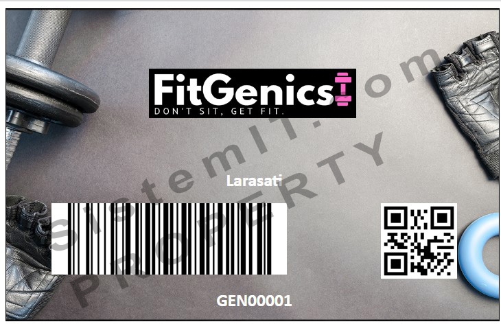 membership gym virtual card